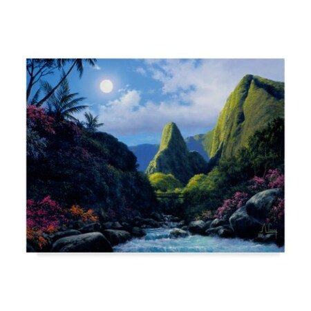 Trademark Fine Art Anthony Casay 'Mountain Scene 8' Canvas Art, 18x24 ALI20248-C1824GG